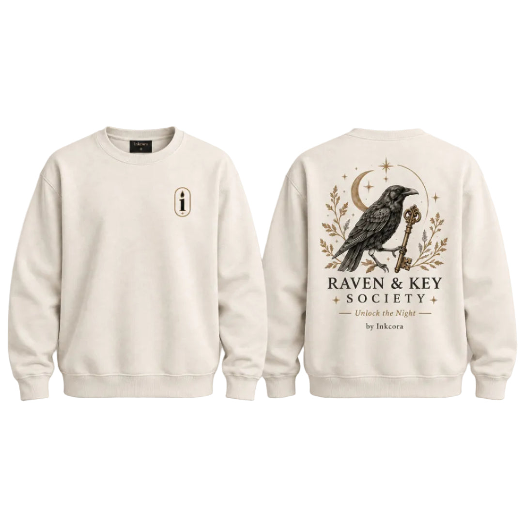 Raven & Key Society Premium Crewneck |  After Dark