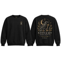 Raven & Key Society Premium Crewneck |  After Dark