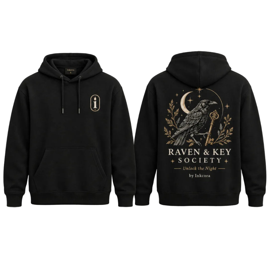 Raven & Key Society Premium Hoodie | After Dark