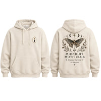 Midnight Moth Club Premium Hoodie |After Dark