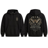 Midnight Moth Club Premium Hoodie |After Dark